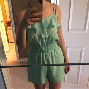 BCBG mint romper